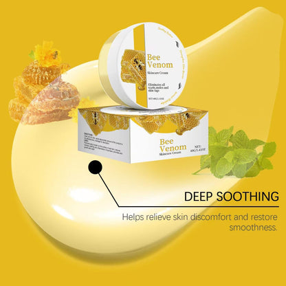 2Pcs Bee Venom Cream,Bee Venom Comprehensive Cream,Bee Venom Wart And Mark Removal Treatment,Face Moisturizer,Anti Inflammatory And Skin Nourishment Cream,Anti Aging Cream