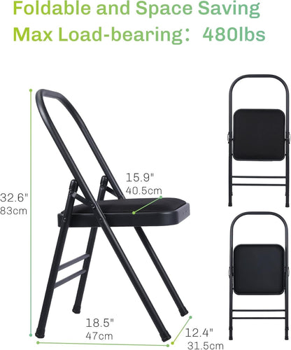 CIGOCIVI Yoga Chair Backless