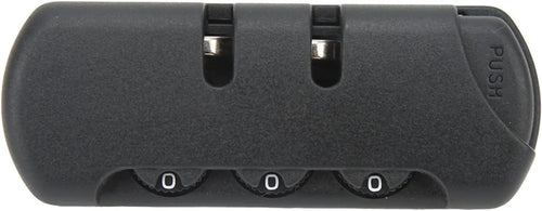 High Security Luggage Password Lock with 3 Digit Combination Frosted Texture Sturdy Zinc Alloy Design for Suitcases Tool Boxes Travel Cases