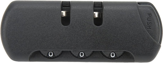 High Security Luggage Password Lock with 3 Digit Combination Frosted Texture Sturdy Zinc Alloy Design for Suitcases Tool Boxes Travel Cases