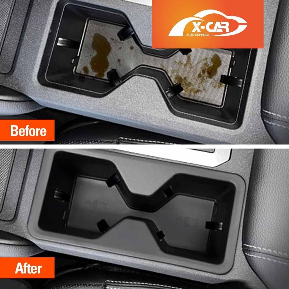X-CAR Centre Console Rubber Cup Holder Insert for Toyota Prado 250 Series 2024-2025 Interior Accessories