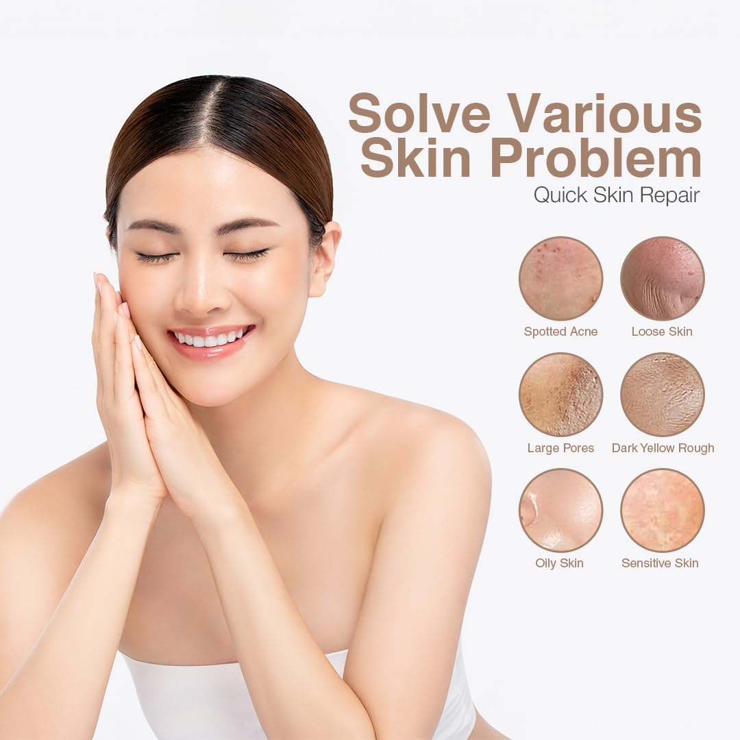 MARSOF LED Light Theraphy Facial Skin Care Mask Collagen Boost 7 Color Lights Skin Rejuvenating Beauty Device