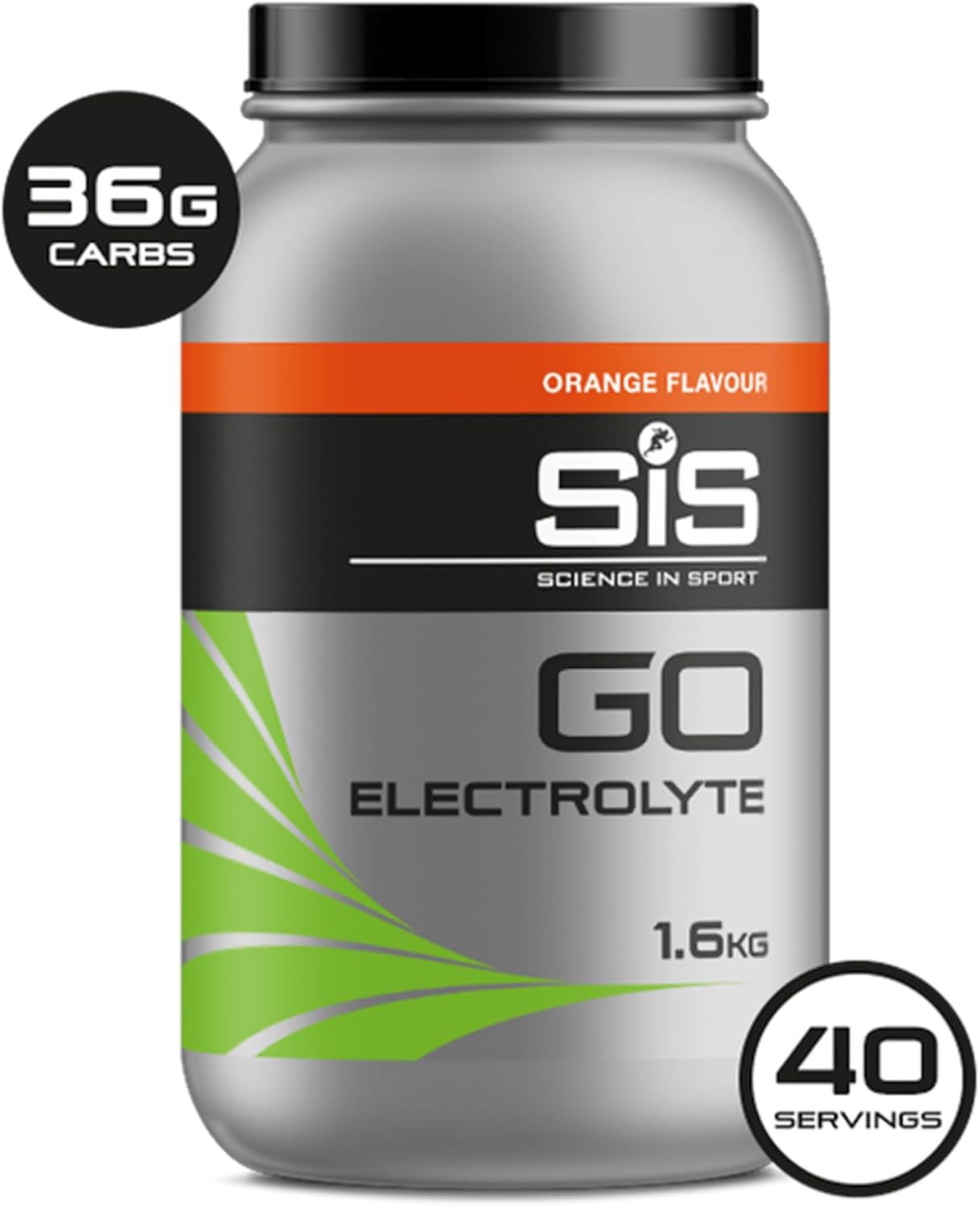 Science in Sport GO Electrolyte Energy Drink Powder, Orange, 1.6 kg