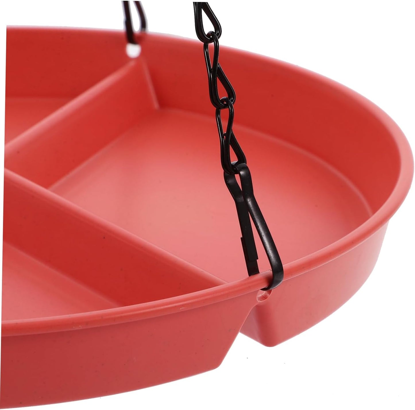 Bird Hanging Feeder with Bath Basin Multi Function Outdoor Bird Feeder Compartmentalized Design for Feeding and Watering Needs Easy to Clean and Durable