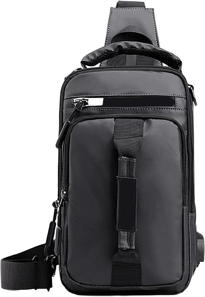 Men's Travel Bag | USB Charging Port | Simple Travel Backpack | Notebook Commute Carrier | Large Capacity Bag | Heavy Duty Business Travel Gear for Travel, Outdoor Activities