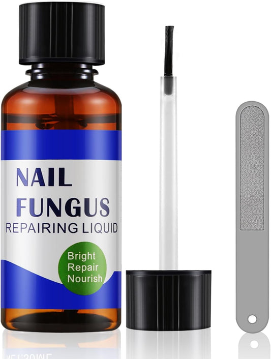 Apooliy 30ML Toenail Fungus Treatment Extra Strength, Powerful Nail Care Renewal & Recovery Liquid for Thick, Damaged & Discolored Nails Remedy