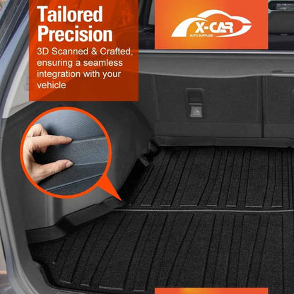 X-CAR Boot Liner for Subaru Forester 2018-2024 Heavy Duty Cargo Trunk Mat Luggage Tray Interior Accessories