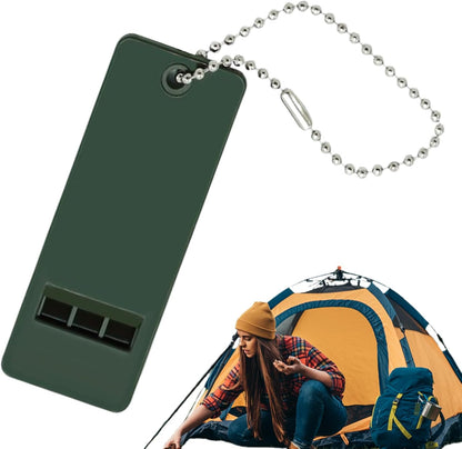Survival Safety Whistle, 3 Tone High Volume, Rescue Tool, Easy Carry, Weather Resistant Costrution, Excellent For Wilderness Training, Kayaking, Fishing, Bear Defense