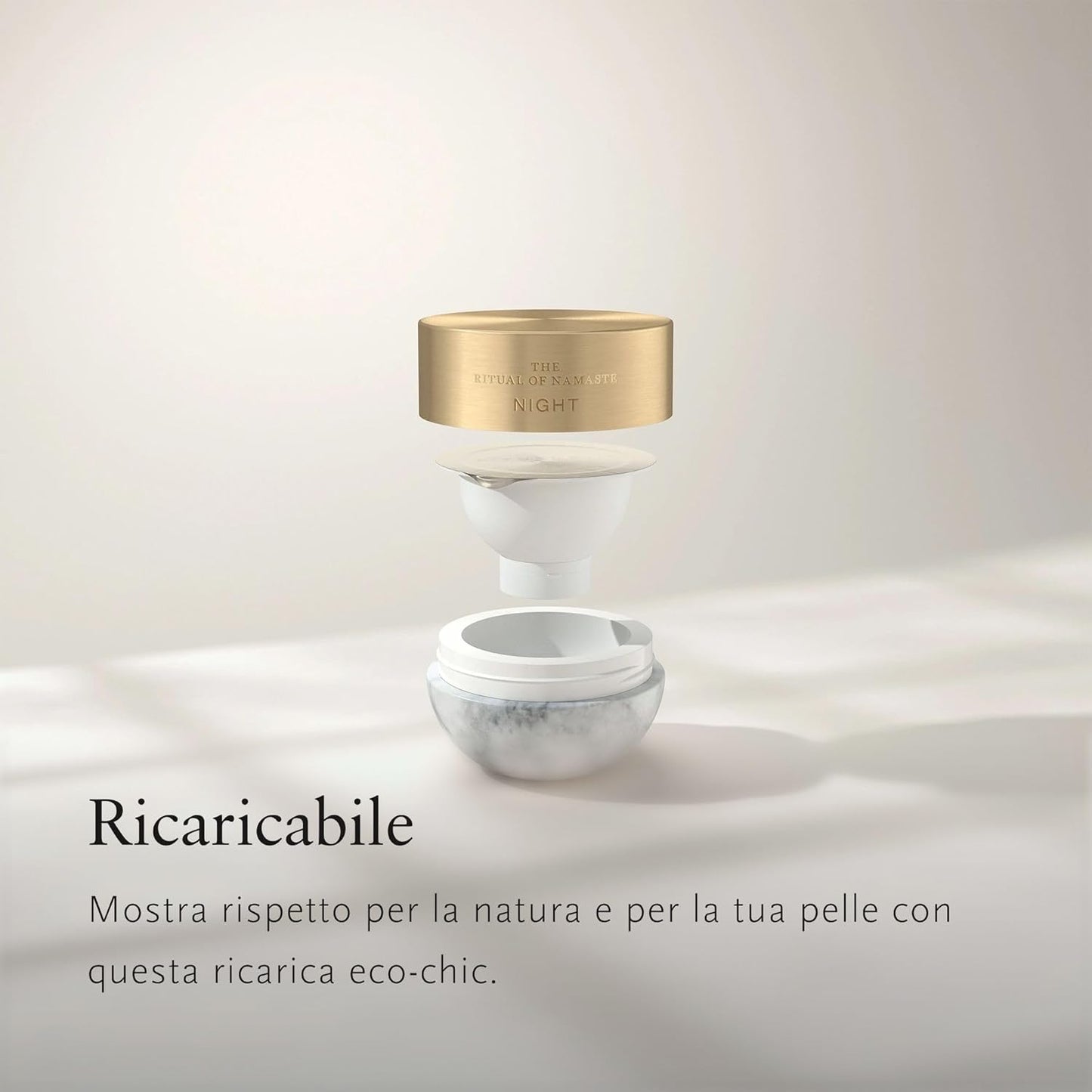 RITUALS The Ritual of Namaste Ageless Night Firming - Anti-Wrinkle with CICA Firming Complex, Moisturizing Repairs and Protects Skin Barrier - 50ml