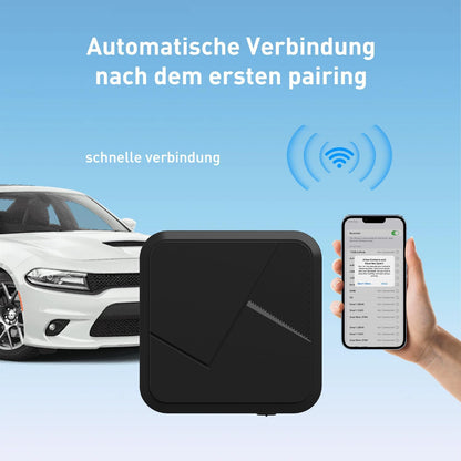 MMB Wireless CarPlay/Android Car Adapter Wireless 2 in 1 Converts Wired to Wireless Compatible with iOS 10+ and Android 11.0+, for Vehicles with Carplay/Android Car Wired