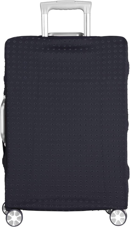 LEAFOREST Spandex Elastic Water Resistant Protective Travel Suitcase Cover Fits 19-32 Inch, Black, M, Dress Up