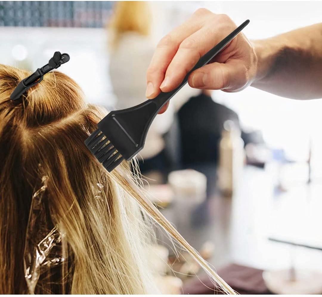 47 Piece Hair Coloring Kit - DIY Salon Dye Tools with Tinting Bowl, Dye Brush, Ear Cover, Gloves, Hair Dryers