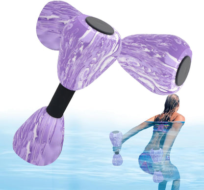 Aquatic Dumbbells Water Weights, Pool Exercise Equipment, 3,54 pollici Adorable Compact Resistance Pool Equipment, Aerobic Workout Gear for Training, Palestra, Swimming
