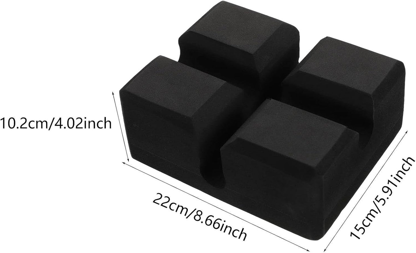 Vaveren Bench Press Block Support Block Exerciser Equipment Sit up Assist Device for Body Building Fitness Home Gym Strength Training