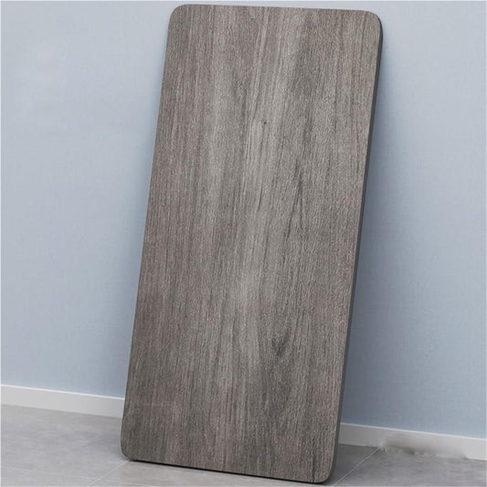Customizable Wooden Tabletop, Square Wood Board Table Top, Butcher Block Countertop, Desk Top for Office, Kitchen, Dining, DIY Projects(Gray,100x60cm/39.37"x23.6")