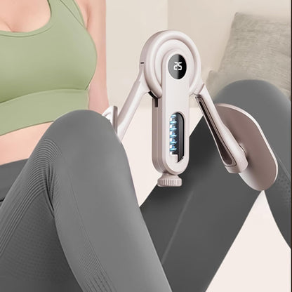Allenatore Muscoli Interni Coscia, Allenamento Muscoli Interni Coscia, Esercitatore Pavimento Pelvico Portatile con Doppia Molla 10-100 Kg Regolabile per Allenamento Casa Palestra Recupero Post Parto