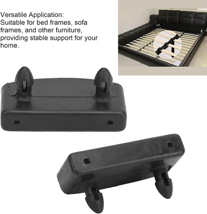 Replacement Bed Slat Holders Kits, 20PCS Plastic Bed Slat End Caps Holders Easy Installation Bed Slat Cover Replacement Holders Stable Furniture Accessory for Holding Bed Base