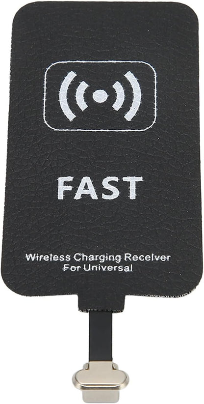 Qi Receiver USB C, 10W Fast Ultra Slim Type C Wireless Charging Receiver Module, Qi Wireless Receiver for Type C Phone Support Wireless