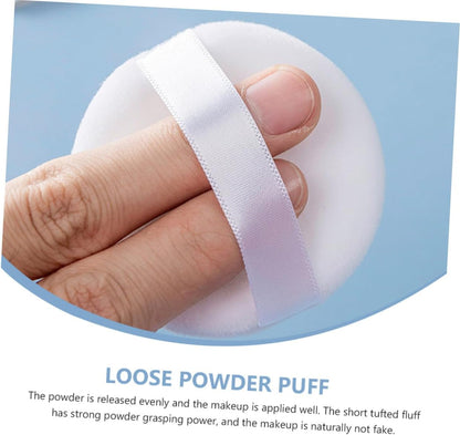 FRCOLOR 5 Pz soffio di cipria sciolto applicatore di bellezza piccolo strumento per il trucco makeup cosmetici accessorio cosmetico per ragazza soffice soffio di cipria in polvere