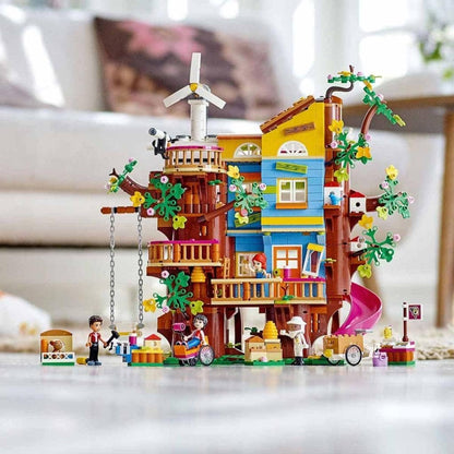 LEGO Friends Friendship Tree House Building Set, Kids Toy Play Set with Mia Miniature Doll, Animal Figures and Fun Accessories, Doll House Nature Toy for 8 Plus Year Old Girls & Boys 41703