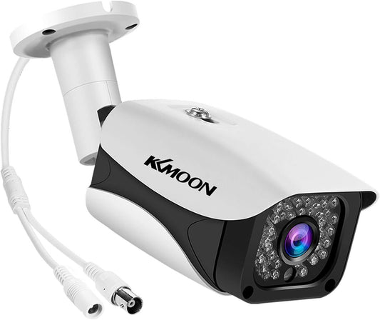 Security Camera,2MP 1080P Full High Definition Security Camera Outdoor/Indoor (Hybrid 4-in-1 CVI/TVI/AHD/CVBS) Infrared Weatherproof Surveillance CCTV Camera NTSC System
