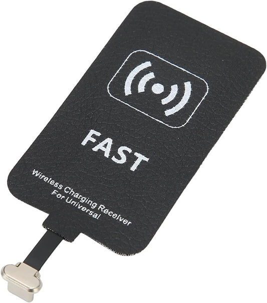 Qi Receiver USB C, 10W Fast Ultra Slim Type C Wireless Charging Receiver Module, Qi Wireless Receiver for Type C Phone Support Wireless