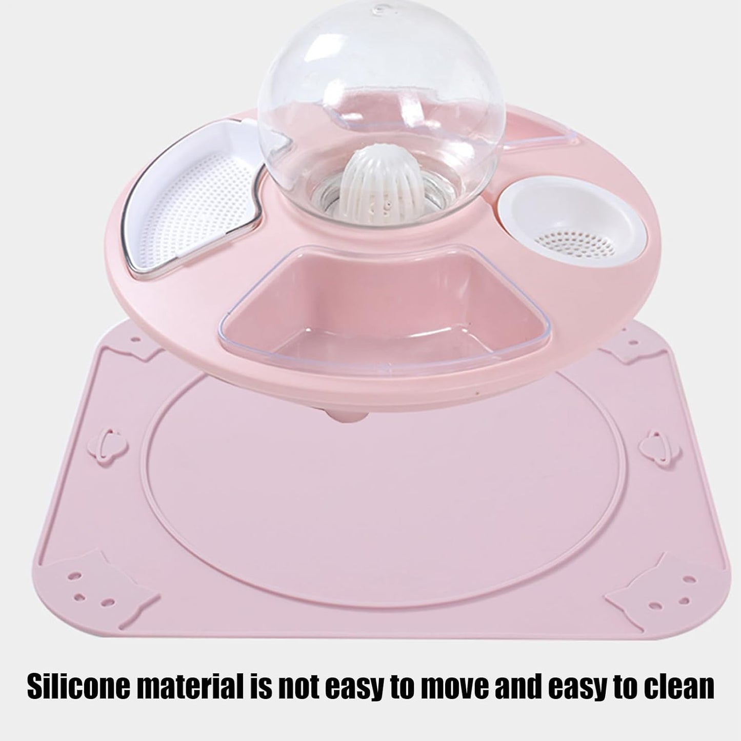 Food Bowl for Cats,Kitten Watering Bowl | Kitten Feeder Multifunctional for Home, Anti-Slip Pet Feeding Watering Dish