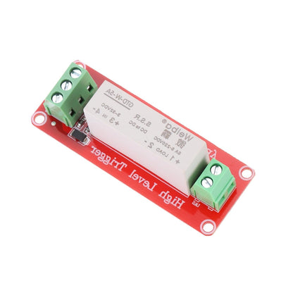 MECCANIXITY DC 3-32V 1 Channel Relay Module High Level Trigger for Electronics Industrial Home Automation
