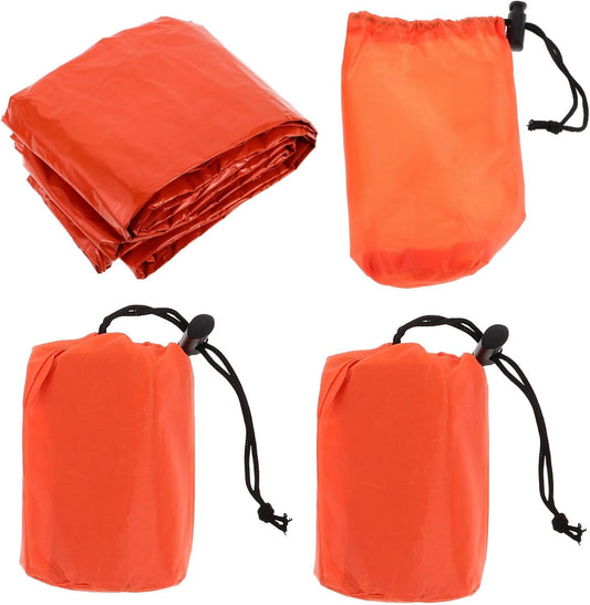 FOYTOKI Sleeping Compact Thermal Blanket Portable Survival Tent Waterproof Camping Gear Bivy Sack
