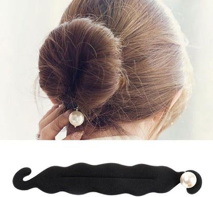 3Pcs Hair Bun Maker Quick Hair Bun Maker Tool Twist Curler Donut Tools Magic Hair Collecting Tool Easy and Fast