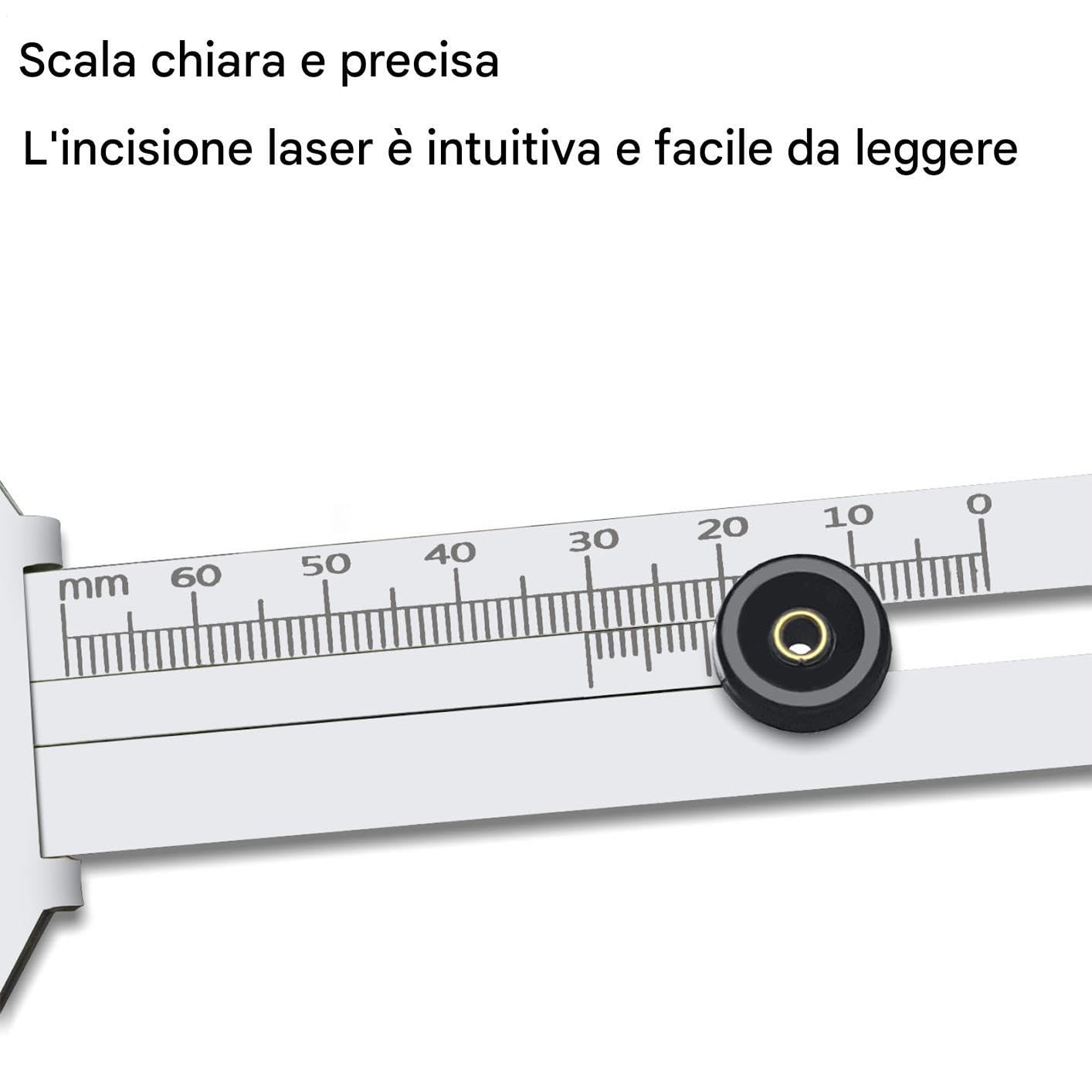 Tire Tread Depth Gauge, Heavy-Duty Motorcycle Tool, Stainless Steel Measuring Device, Precise Wear Monitoring, Compact Design, Ideal for Daily Maintenance, Vehicle Safety Checks