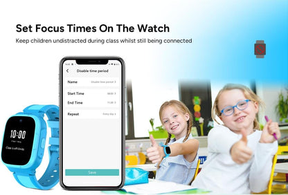 Kogan Kids 4G GPS Smart Watch with Video Calling (Blue) - KAKID4GWTBA