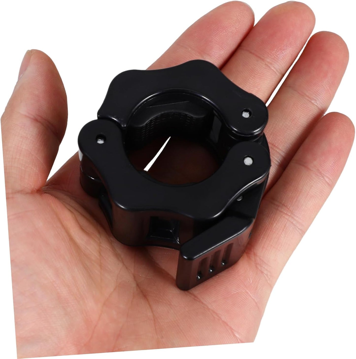 Zerodeko Secure Gym Equipment 25mm Barbell Collars Adjustable Clips for Dumbbell Spring Clamps