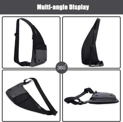 FANDARE Ultralight Sling Bags Outdoor Hiking Daypacks Chest Shoulder Bag Men Crossbody Bags