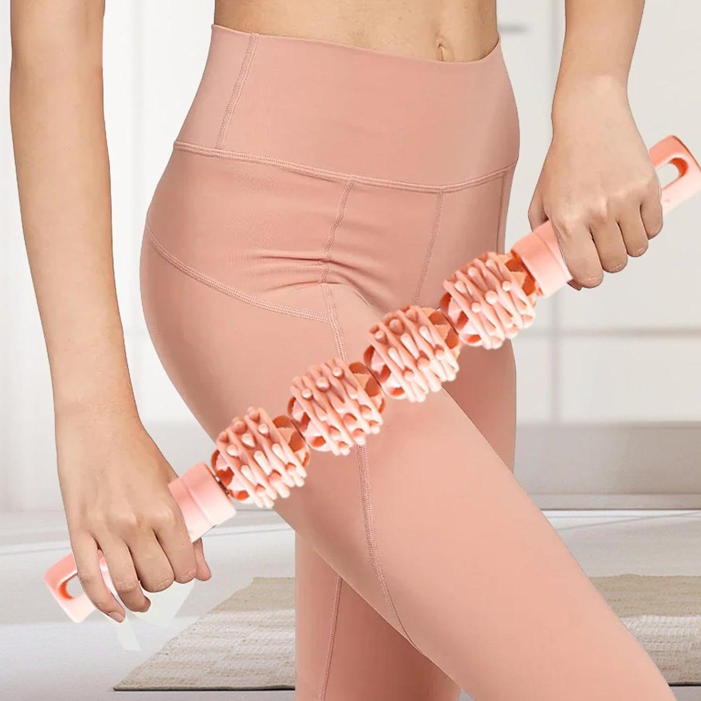 Muscle Roller Stick - Calf Roller for Muscles | Muscle Roller Stick for Athletes, Body Massage Sticks Tools Massager for Relief Muscle Soreness, Cramping and Tightness