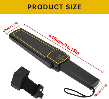 Portable Security Metal Detector, High Sensitivity Portable Metal Detector with Low Sensitivity Switch for Security Inspection, Electronic Product Detection