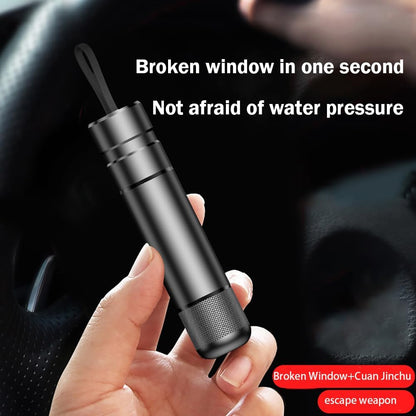 SafeHammer Safe Hammer Glass Breaker, Safe Hammer Glass Breaker, Car Safety Hammer, Seat Belt Cutter Emergency Escape Tool (2 PCS-A)