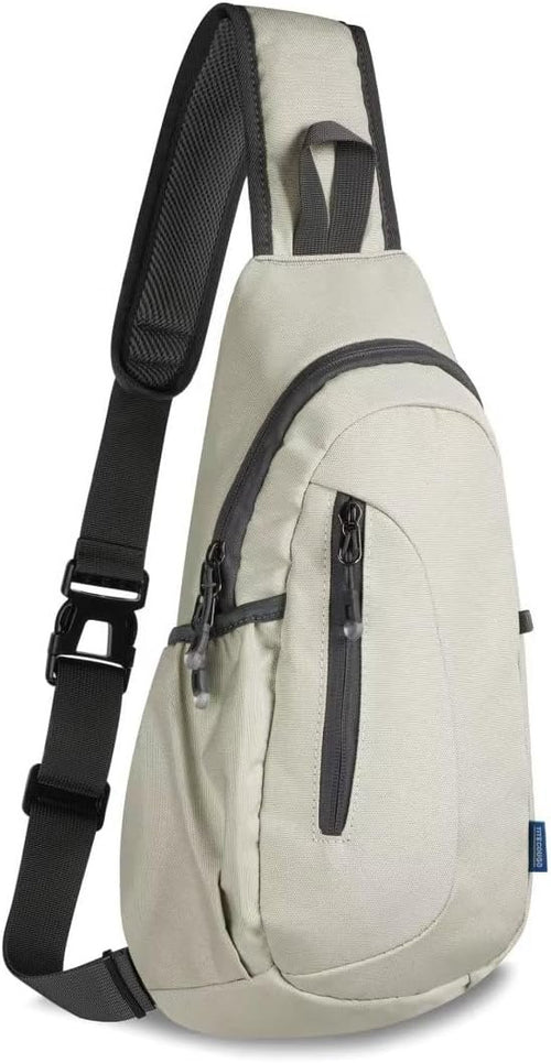 TITECOUGO Small Sling Bag Lightweight Crossbody Backpack for Men Women Shoulder Bag for Outdoor Sports
