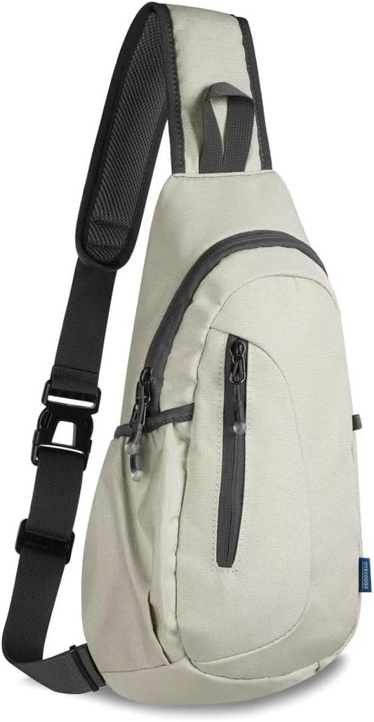 TITECOUGO Small Sling Bag Lightweight Crossbody Backpack for Men Women Shoulder Bag for Outdoor Sports