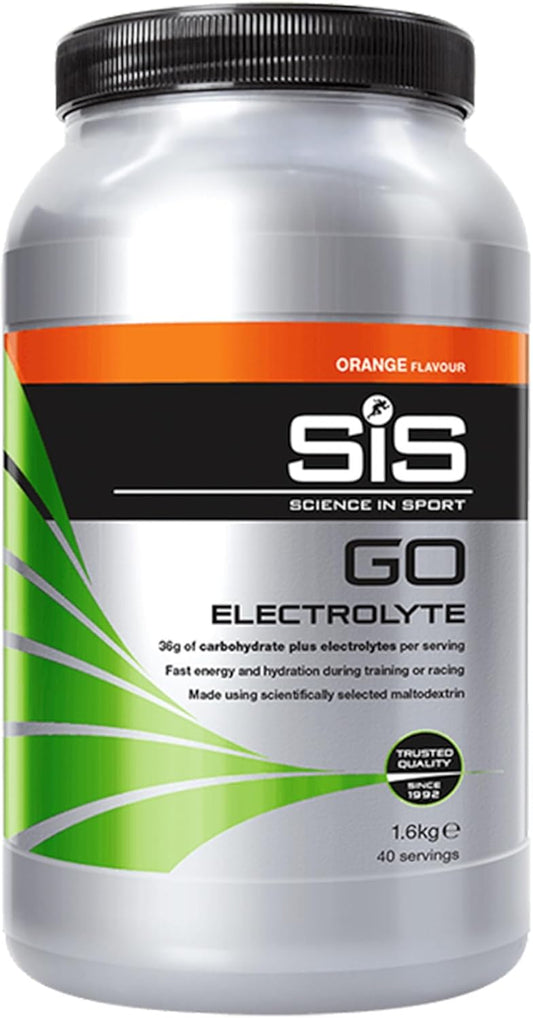 Science in Sport GO Electrolyte Energy Drink Powder, Orange, 1.6 kg