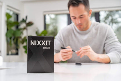 NIXXIT Nail Biting Treatment for Adults - Stop Nailing Biting Pen and Thumb Sucking for Adults & Children - Non Glossy Bitter Taste - Safe & Effective Solution - USA Made