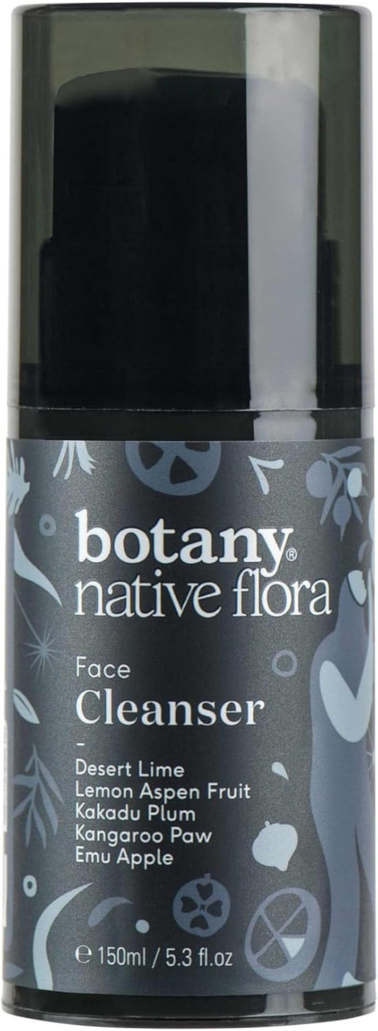 Botany Native Flora Daily Face Cleanser, Hydrating Foaming Gel with Vitamin C & Australian Native Extracts, Removes Impurities & Revitalizes Skin150ml