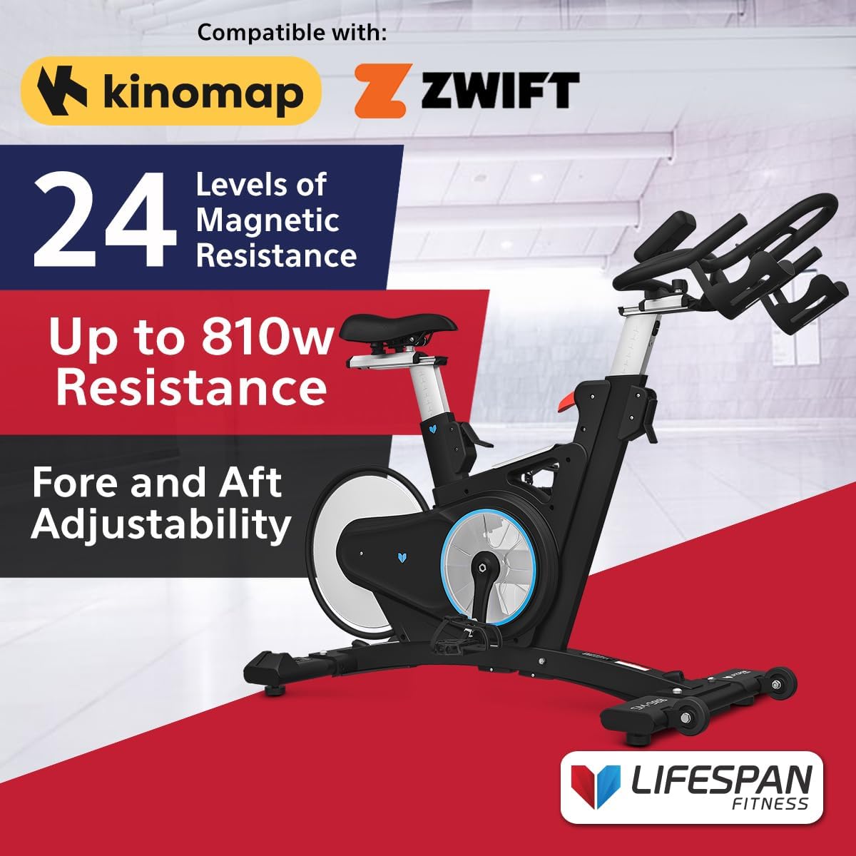 Lifespan Fitness SM900 Commercial Magnetic Spin Bike