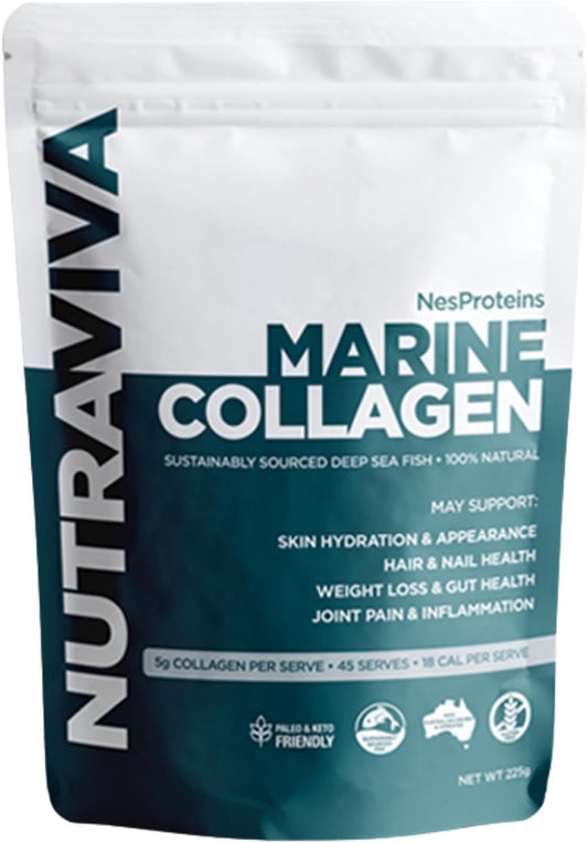 Nutraviva Marine Collagen Powder Supplement 280 g