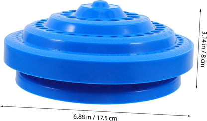 SHINEOFI 1Pc 100 Classified Storage Tray for Drill Bits Professional Organizer Holder with Multiple Durable and Practical Design Convenient for Workspace Organization Blue
