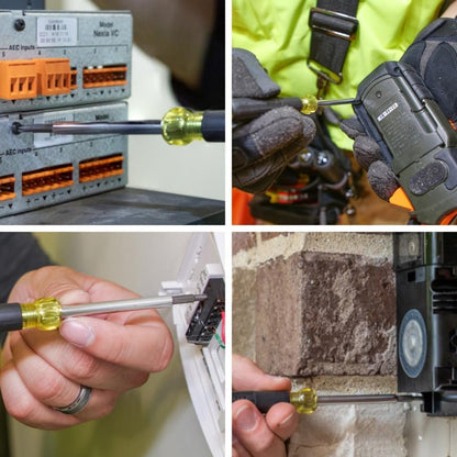 Multi Bit Electronics Screwdriver 4 in 1 Phillip Slotted Bit
