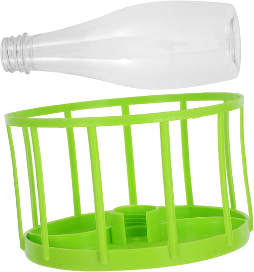 HANABASS Alimentatore Automatico di Acqua Ciotola d'Acqua per Lucertole Cibo per Rettili Ciotole d'Acqua Ciotola per L'alimentazione dei Rettili Ciotola d'Acqua di Rettile ABS Verde Chiaro