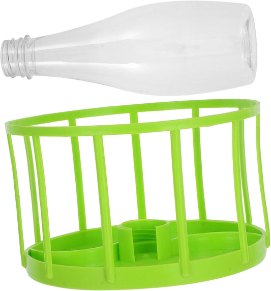 HANABASS Alimentatore Automatico di Acqua Ciotola d'Acqua per Lucertole Cibo per Rettili Ciotole d'Acqua Ciotola per L'alimentazione dei Rettili Ciotola d'Acqua di Rettile ABS Verde Chiaro