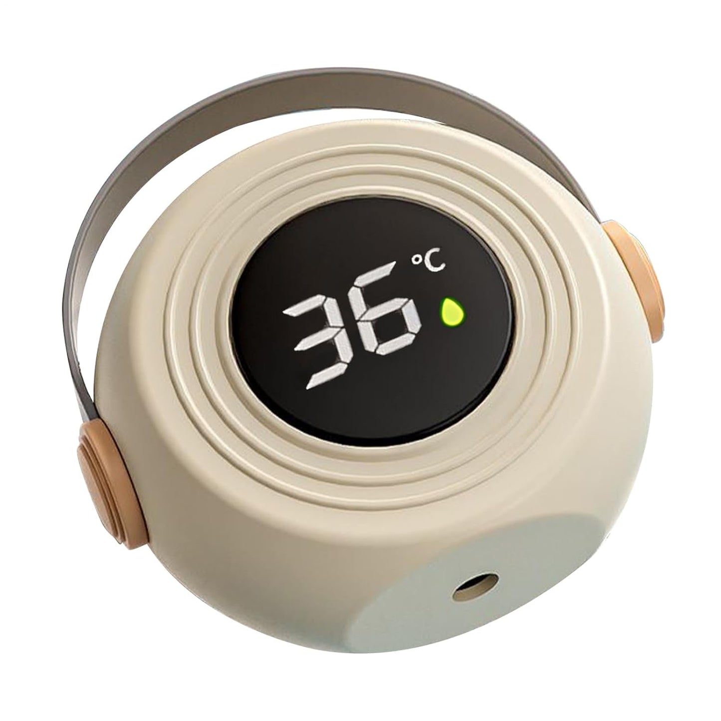Baby Bath Temperature Gauge, Digital Water Thermometer Monitor, Electronic Sensor Tool, Floating Display Device for Bathroom Shower Swimming Pool Safety, 4.33x3.93 inches