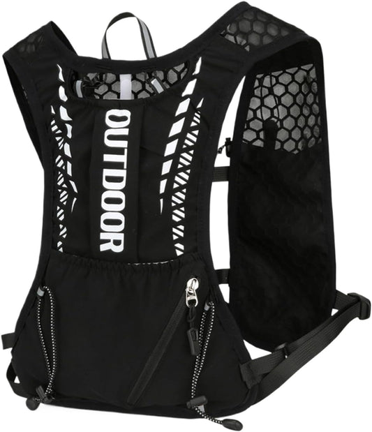 Running Vest, Chest Phone Holder, Reflective Sports Gear, Adjustable Fitness Vest, Breathable Workout Harness, Lightweight Training Accessory Ideal For Jogging, Gym, Hiking